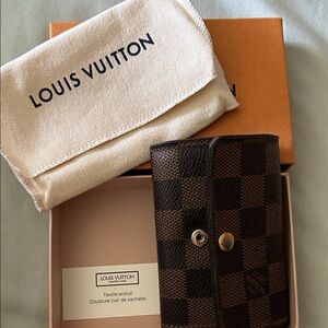 Louis Vuitton Damier Ebene Key Pouch